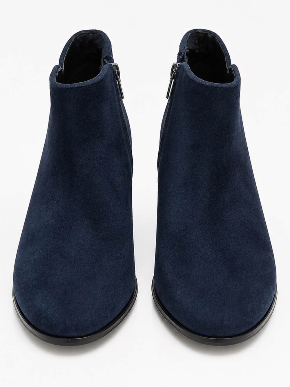 Sam Edelman Navy Suede Booties size 6